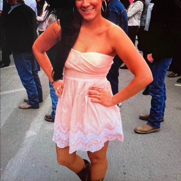 Speechless Peach Spring/Summer Dress - Picture 2 of 4